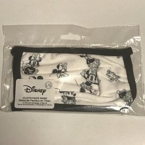 Disney Parks Cloth Face Mask Minnie Mouse Size L